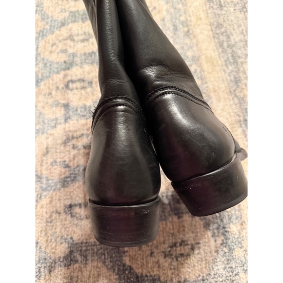 Frye Women's Billy Pull-On Boots Black Size 8 Excellent Condition - Picture 6 of 15